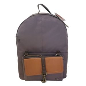 The Sak Globetrotter Backpack - Duo Tone Gray & Brown