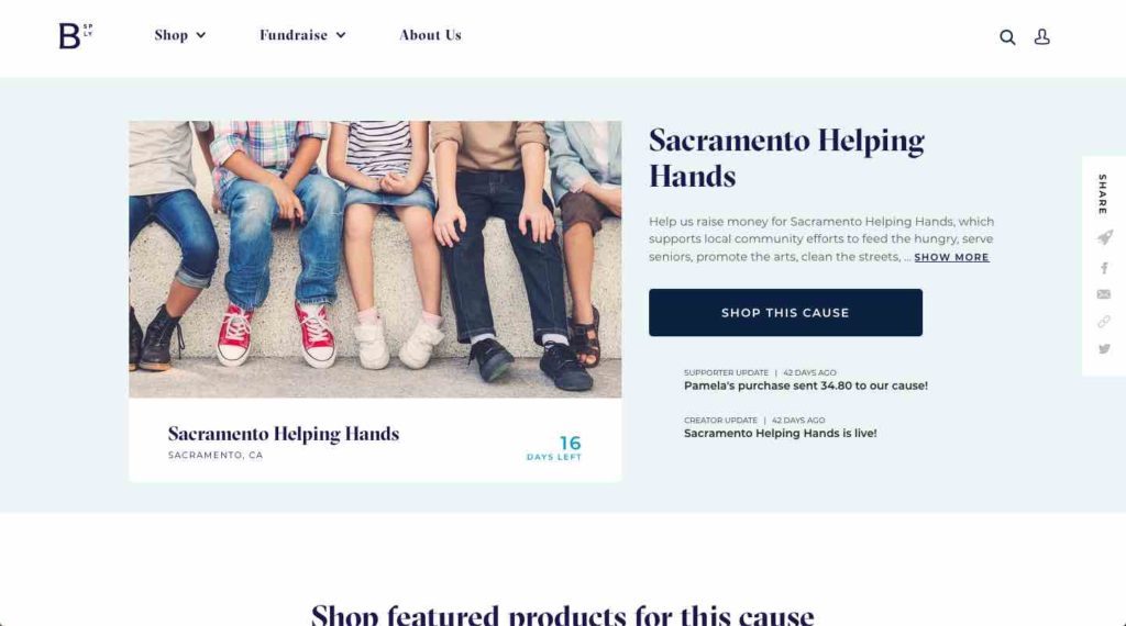 Boon Supply - Sacramento Helping Hands